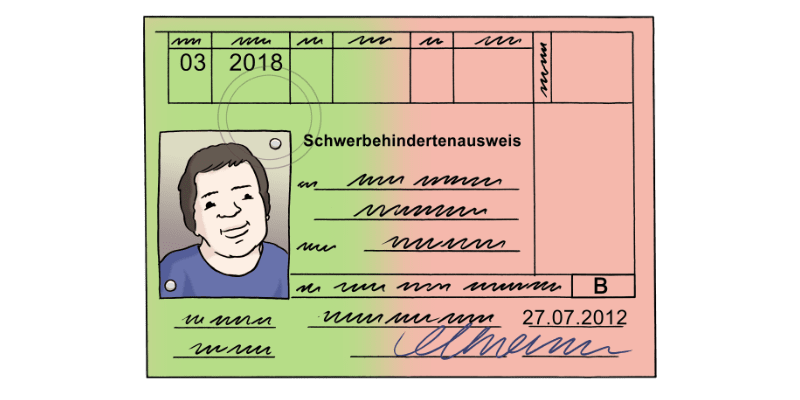 Schwerbehindertenausweis